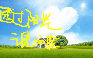 透过阳光谁的脸